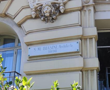 Régina Palace, Nice, architecte S.M. Biasini, 1896.