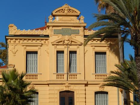 Siège de la Société d'agriculture et d'horticulture, au 113 Promenade des Anglais 