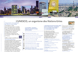 Panneau 2 : l'UNESCO, un organisme des Nations-Unies