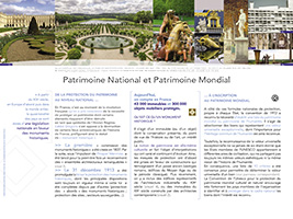 Panneau 6 : Patrimoine National et Patrimoine Mondial