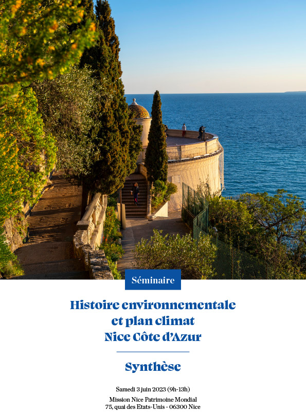 Séminaire : Histoire environnementale et Plan Climat Nice Côte D’azur