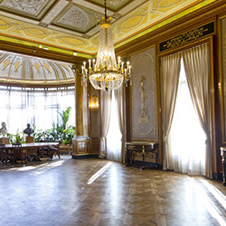 Salle à manger de la Villa Masséna, actuel Musée Masséna, rue de France