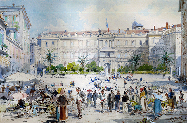 L’hôtel de la Préfecture avant sa restauration, 1905