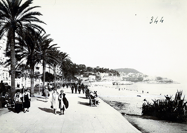 The quai du Midi, the Hotel Beau Rivage, ca. 1900