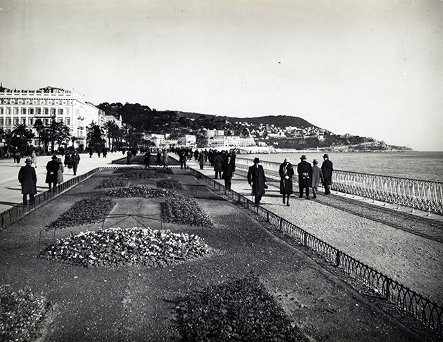 Nice, the public garden, ca. 1900