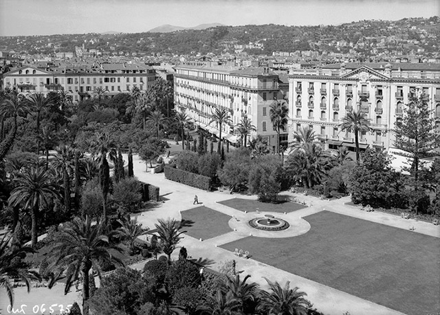 The Albert 1er gardens, ca. 1930