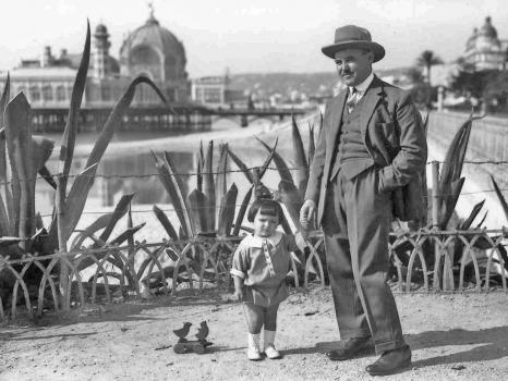 Papa et Roberte sur la Prom