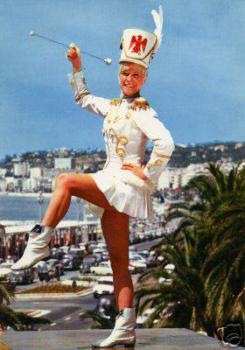 Marie Ange Brillet Capitaine des Majorettes de Nice