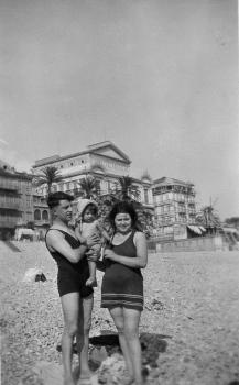 Robert et Antoinette Michelotti avec leur fille