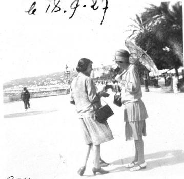 Jacqueline et une amie