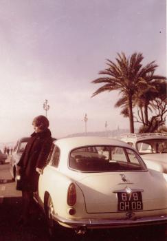 Nicole et l'Alfa Roméo