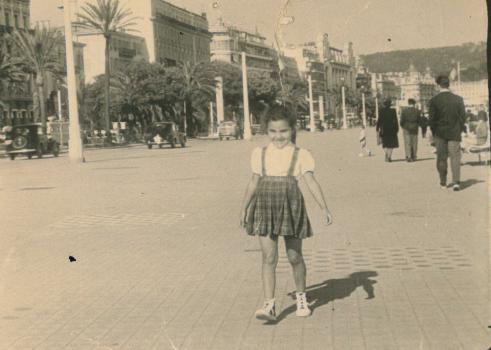 Marie-Claude sur la Prom