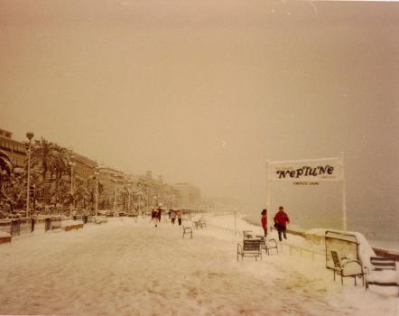 Janvier 1985- La Prom sous la neige
