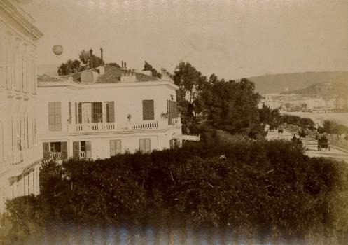 1890- Vue depuis l'hôtel Victoria