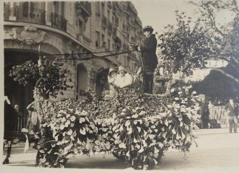 Le char de l'hôtel Ruhl en 1930