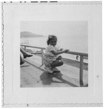 brigitte, promenade des Anglais été 1953