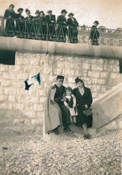 Jacqueline et ses parents