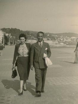 M. Bonino, Consul d'Italie avec son épouse Isabelle Vanetzian