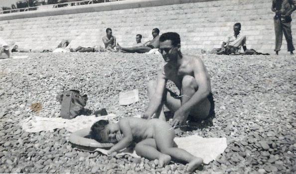 Hélène sur la plage