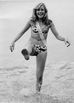 Miss Hiver, Brigitte en décembre en prise de vue avec Raph Gatti