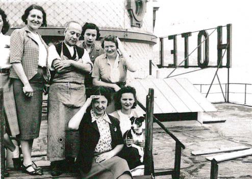 Sur le toit de l'Hôtel Negresco