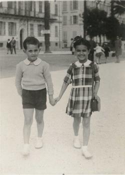 Clément et Annie sur la Prom' à l'angle de l'avenue des Phocéens