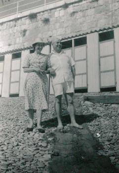 M. et Mme Périni Egidio à Castel Plage