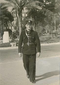 Pierre Riboldazzi, jeune gardien de la Paix