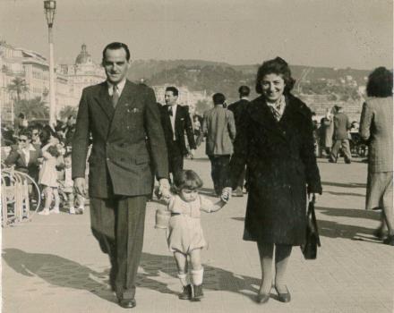 Pierre, Lucrèce et Jean-Paul Riboldazzi