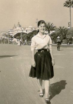 Michèle en balade sur la Promenade