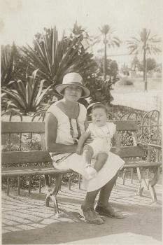 Jean Moulin et sa maman