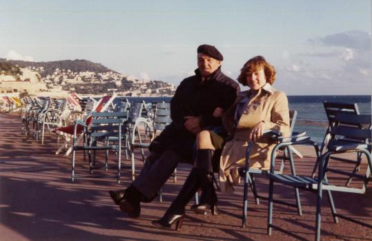 Pierre avec sa nièce italienne