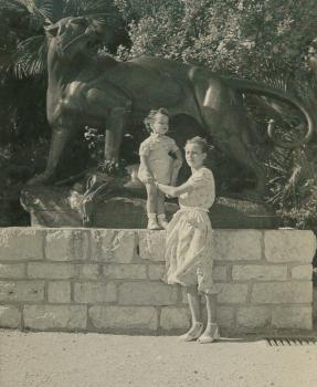 Christian avec sa marraine