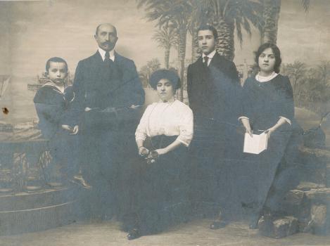 Ernest Thérèse, Georges, Rose et Louis BENSA