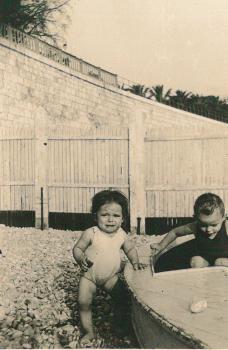 Jacques-André et Anne Marie Miro à Castel