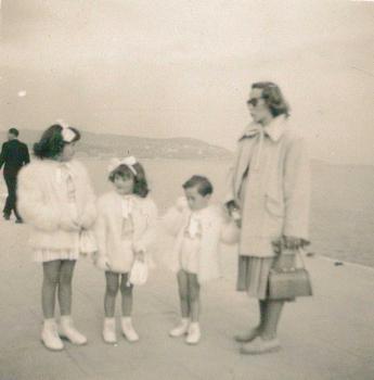 Balade hivernale pour Rose et ses enfants Jacqueline, Jocelyne et Jean-Jacques