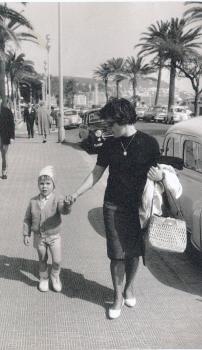 Jacqueline Olivari et son fils