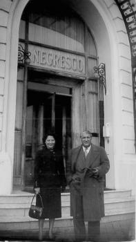 Séjour au Négresco 1955