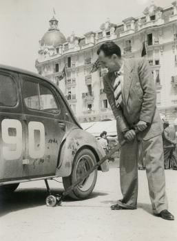 Démonstration du premier mouvement du cric par M. Barsanti Alfred son inventeur