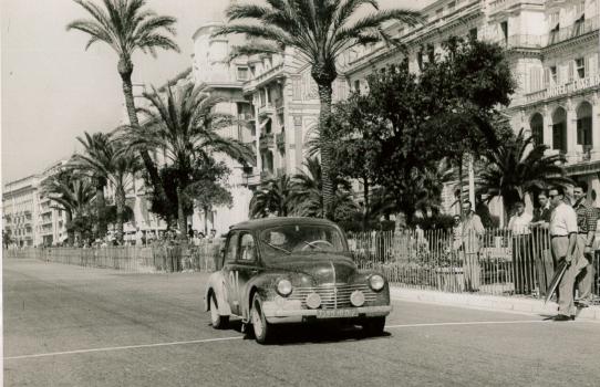 Epreuve de freinage sur la Promenade