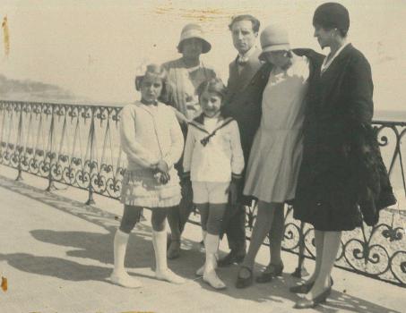 Famille Barsanti sur la Promenade