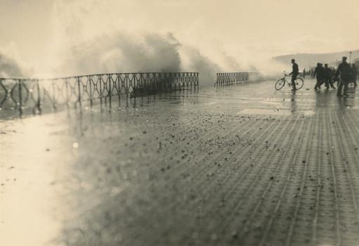 Le 30 janvier 1937, coup de mer sur la Promenade