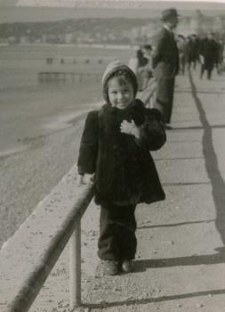 Michèle sur la Promenade