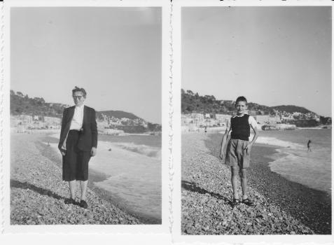 Maria Geray-Lequesne et son fils Christian