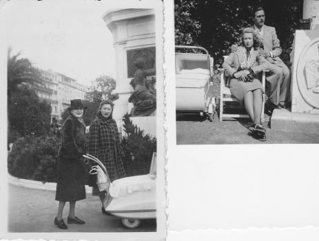 Catherine et Rose  / Jacques et Rose - Jardin Albert 1er