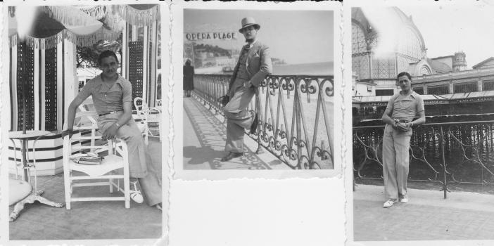 Jacques Barnoin - Pergolas  Palais de la Méditerranée  / Jetée Prom'