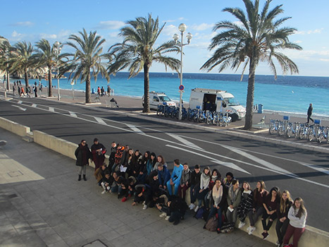 Classes de 3ème du collège de Saint-sauveur sur Tinée