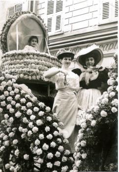 Famille March à la bataille des fleurs