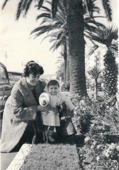 Irène et Christine sur la Promenade