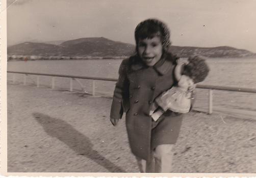 Sylvie Vaglio enfant, début années 60’